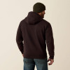 ARIAT Ariat Men's Licorice/Canteen Rebar Lightweight Logo Hoodie 