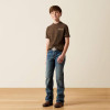 ARIAT Ariat Boy's Turkish Coffee Mountain Bull T-Shirt 