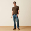 Men's Ariat Mountain Bull T-Shirt In Turkish Coffee