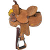 Tough1 Royal King Roughout Mini Medina Barrel Saddle