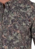 Rock & Roll Denim Men's Koe Wetzel TEK Western Camo Olive Shirt