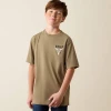 Ariat Boy's Best Longhorn T-Shirt - Fallen Rock