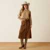 Women's Ariat Juliette Sweatshirt In Khaki Heather