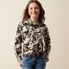 Ariat Savannah Girl's Western Pony Plaid Snap Shirt