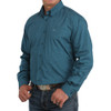 Men's Cinch Blue Paisley Printed Western Shirt
