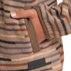 ROCK & ROLL COWBOY Rock & Roll Denim Taupe Stripe Fleece Pullover For Boys 