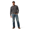 ARIAT Ariat Iron Gate FrontierTough VentTEK Men's Grey Collared Snap Shirt 
