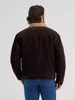 Wrangler Men's Cowboy Cut Sherpa-Lined Corduroy Jacket - Black Coffee