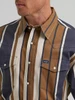 Wrangler Brushpopper Amber Wheat Vintage-Inspired Snap Workshirt 