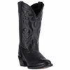 Laredo Women's Black Maddie Western Leather Cowboy Boot