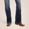Ariat Women's R.E.A.L. Mid Rise Stretch Entwined Marine Bootcut Jean