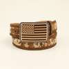 Ariat Patriot Digital Camo USA Western Belt & Buckle 