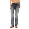 Wrangler Women's DW Wash Retro Sadie Stretch Low Rise Slim Fit Western Jean