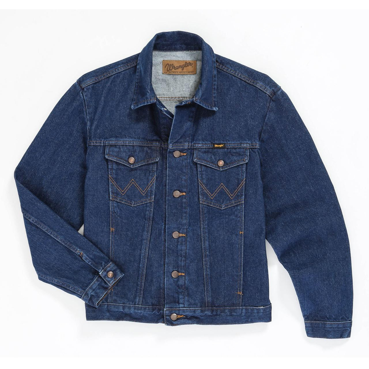 Wrangler Men's Prewashed Denim Cowboycut Jacket | JW Stores