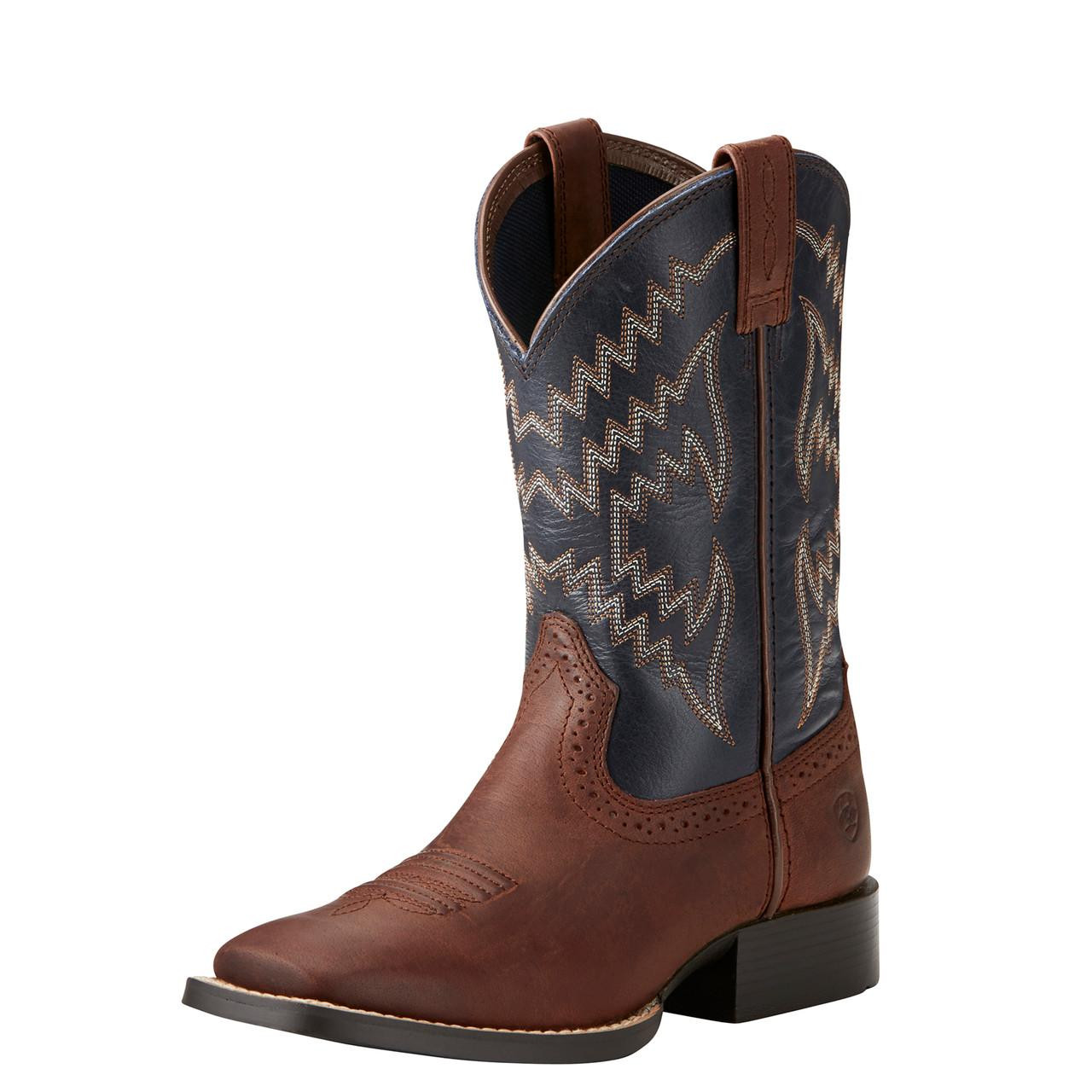 Ariat Boy's Brazen Brown/Arizona Sky Tycoon Boot | Jackson's Western
