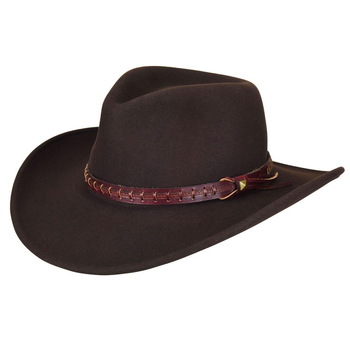 Bailey Wind River Firehole Crushable Brown Western hat  display picture 1