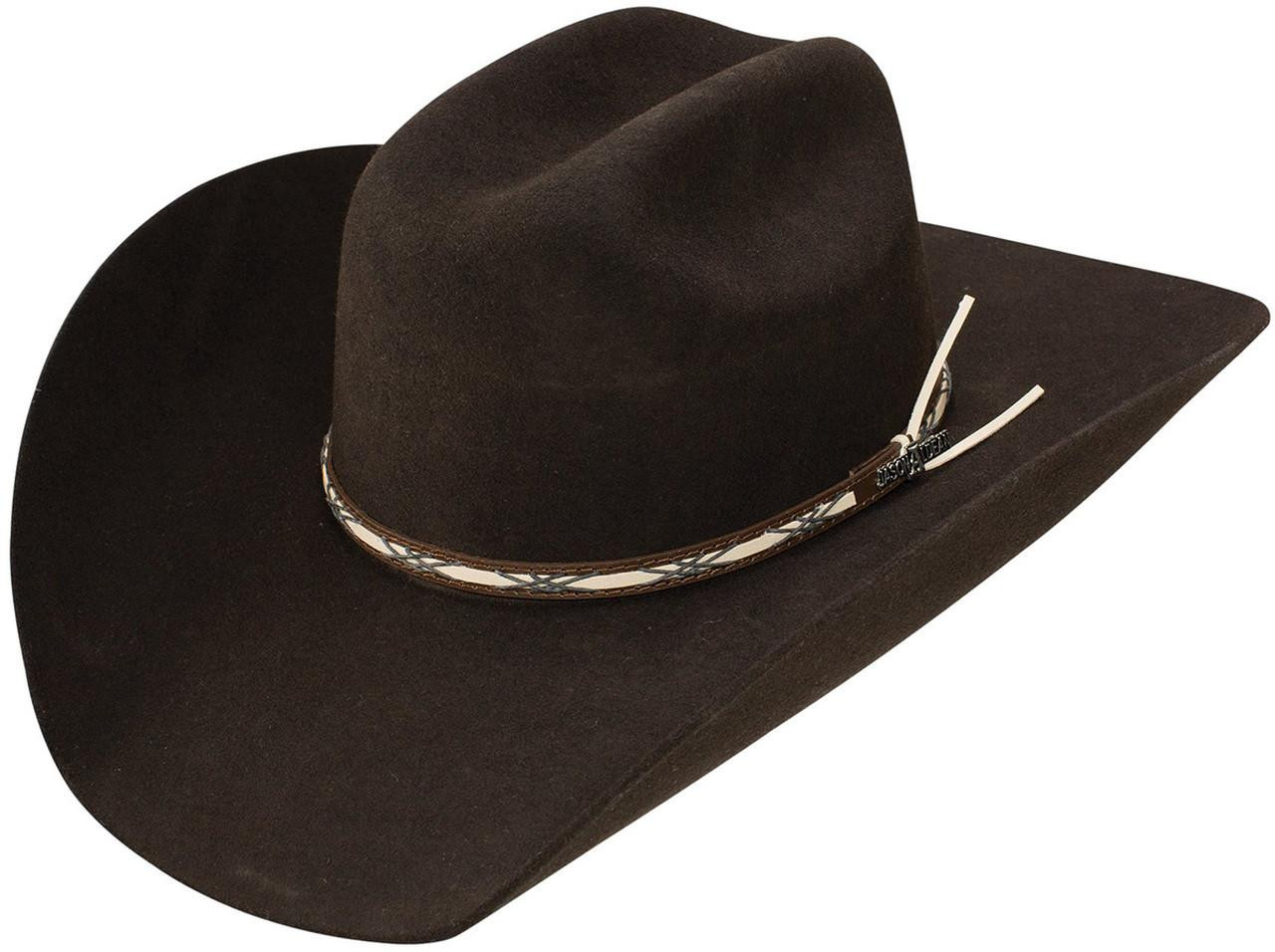 Resistol Unisex Chocolate 4X Wool Cowboy Hat | JW Stores