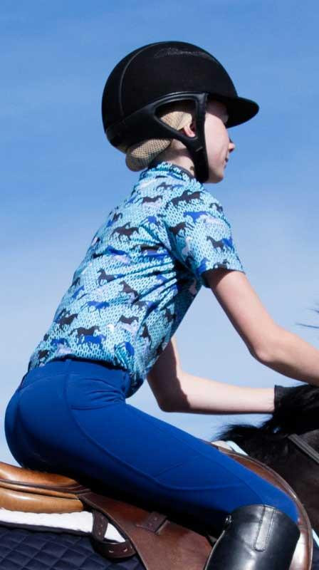 KERRITS KIDS ICE FILL EQUESTRIAN RIDING TIGHT BREECHES 60524
