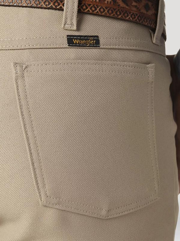 Wrangler Men Khaki Wrancher Dress Jean | JW Stores
