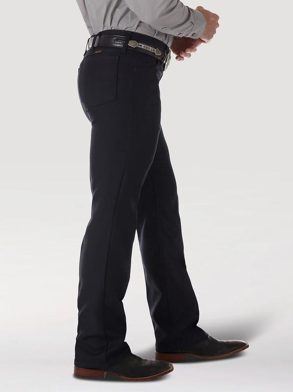 Wrangler Men Navy Wrancher Dress Jean | JW Stores