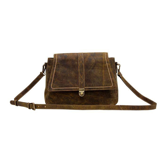 Myra Bags Long Rest Leather Bag - Jackson display picture 3