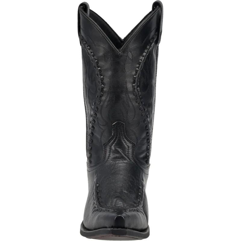 Laredo Mens Black Laramie Snip Toe Western Boot | JW Stores display picture 2