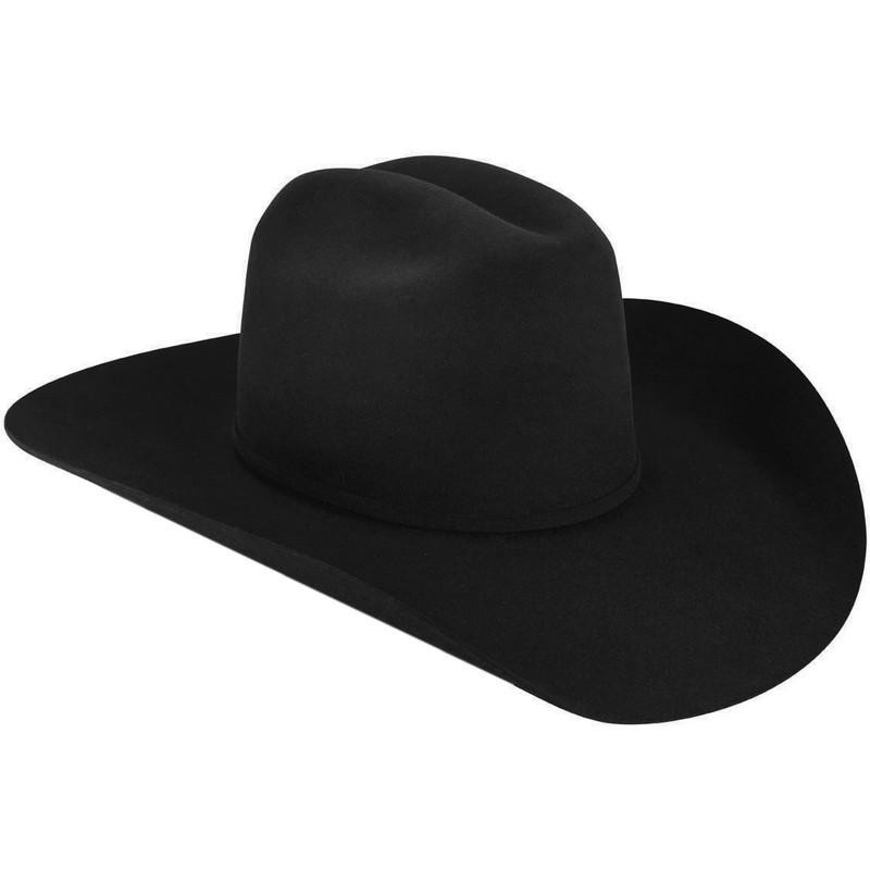 Bailey Unisex Black Pro 5X Rabbit Fur Felt Hat | JW Stores