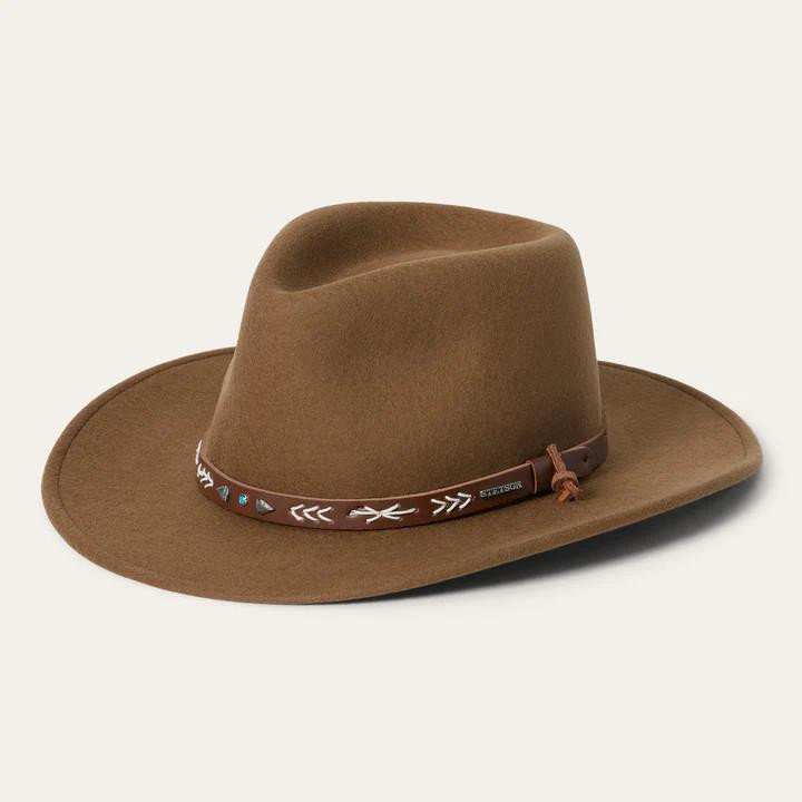 Stetson Unisex Driftwood Wool Western Hat | JW Stores