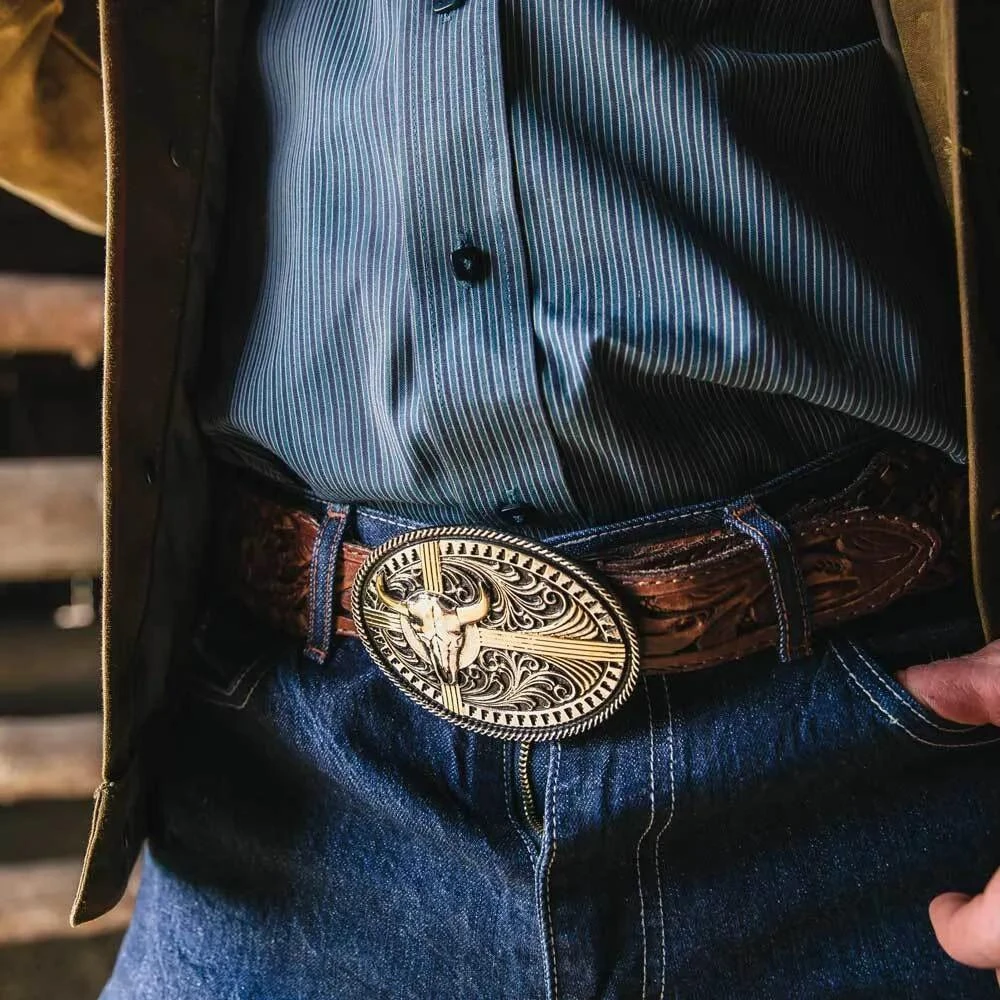 Montana Silversmiths バックルベルト付 montana-silversmith-montana-