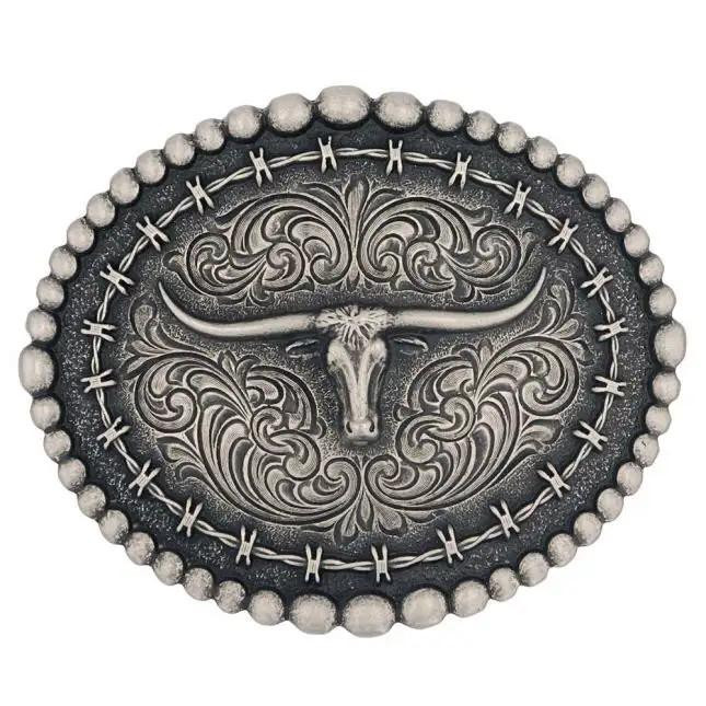 Montana Silversmiths Men's Longhorn Buckle | JW Stores