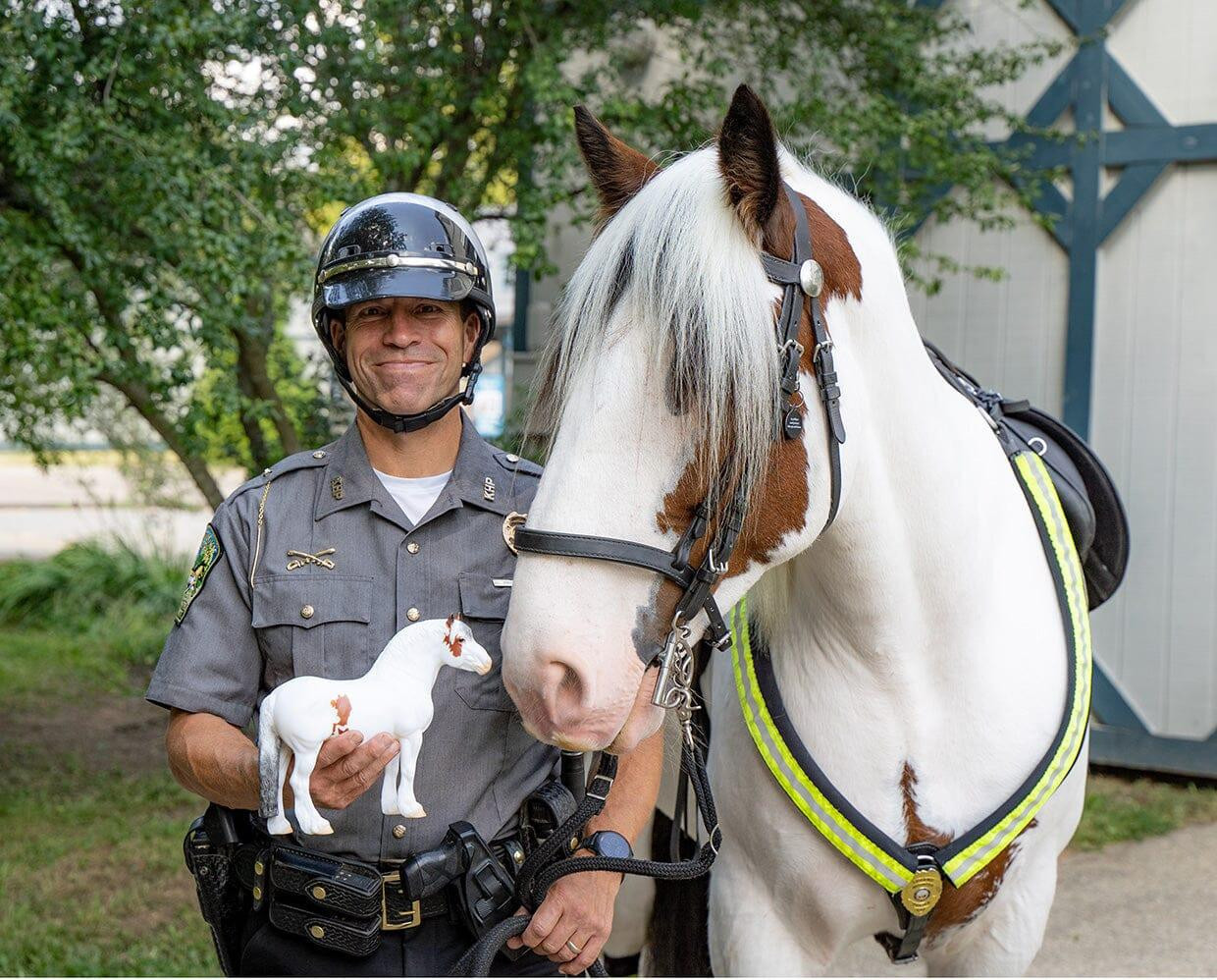 Breyer Hytyme Legend KHP Mounted Police Horse | JW Stores