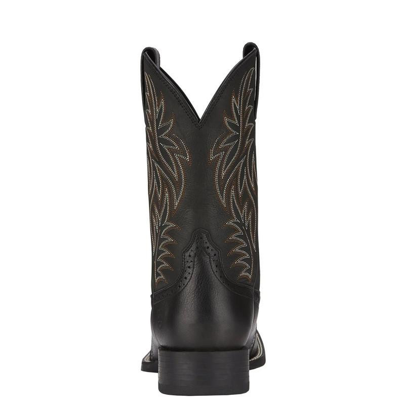 Ariat Men's Black Sport Wide Square Toe Boot | Jackson's Western