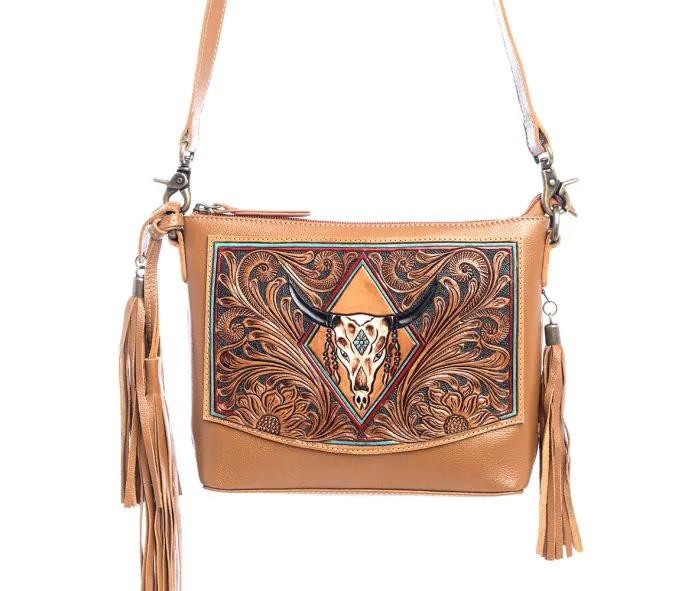 Myra Women's Tonopah Trail Hand-Tooled Bag | JW Stores