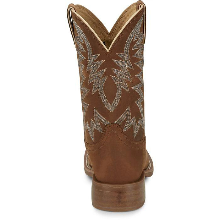 Justin Men's Pecan Brown Big Bucks Western Boot | JW Stores