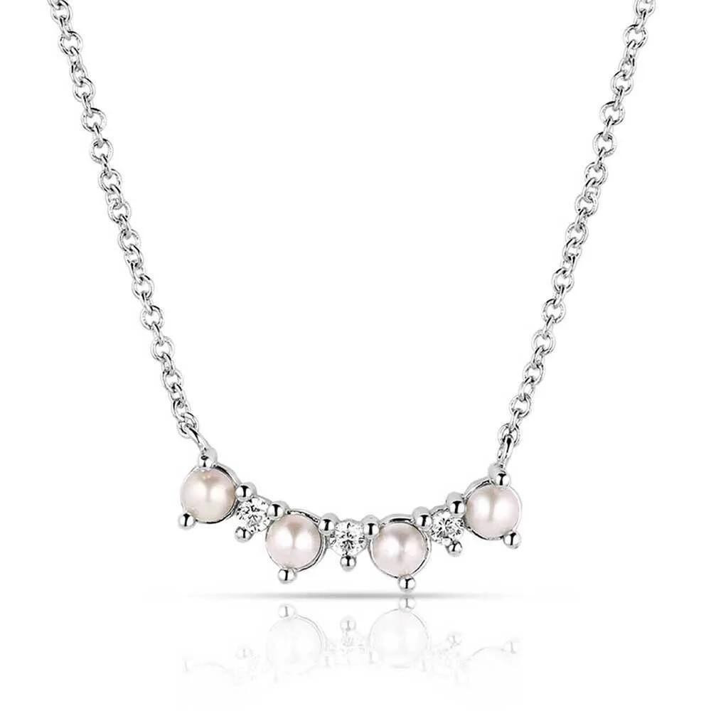 Montana Silversmiths Women Silver Pearl Necklace | JW Stores