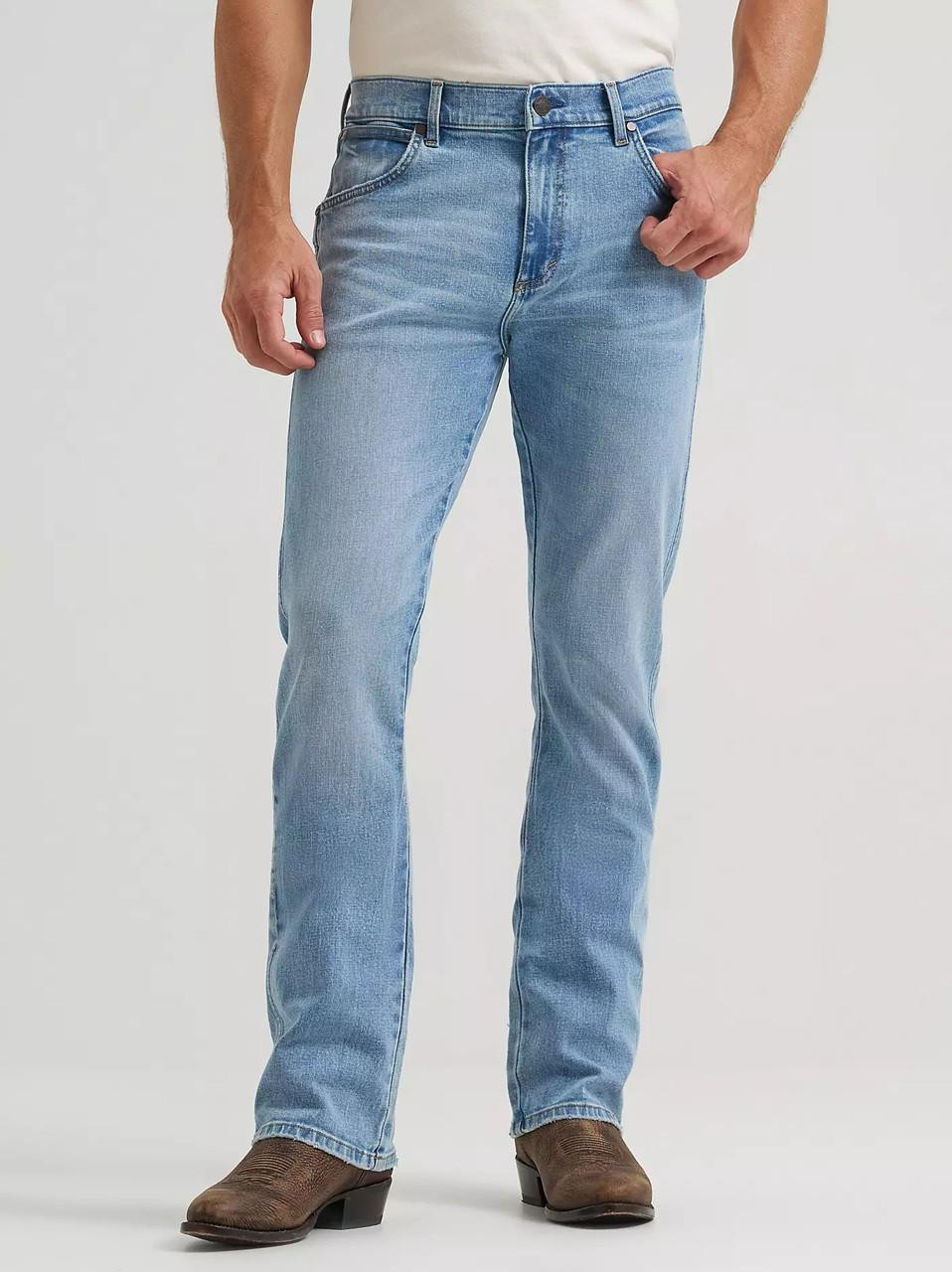 Wrangler Men's Cloverdale Retro Slim Fit Bootcut Jean