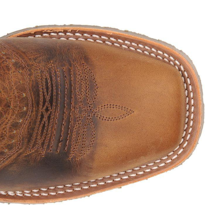 Double H Men's Brown Jase Wide Square Toe Boot | JW Stores