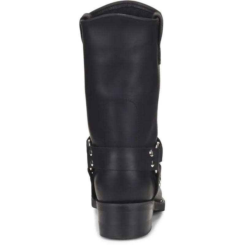Double H Men Black Western Harness Leather Boot | JW Stores