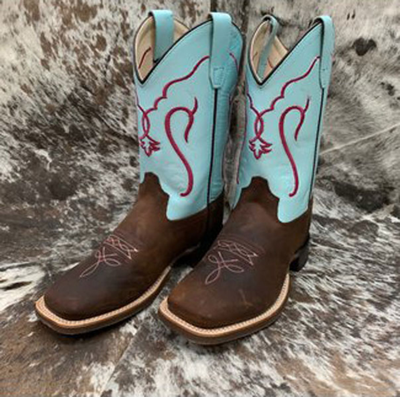 baby blue cowboy boots