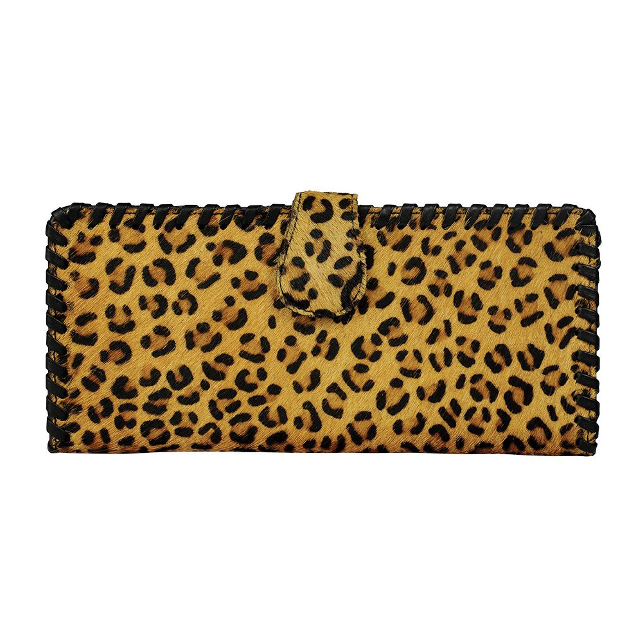 Women's leopard shop print wallet