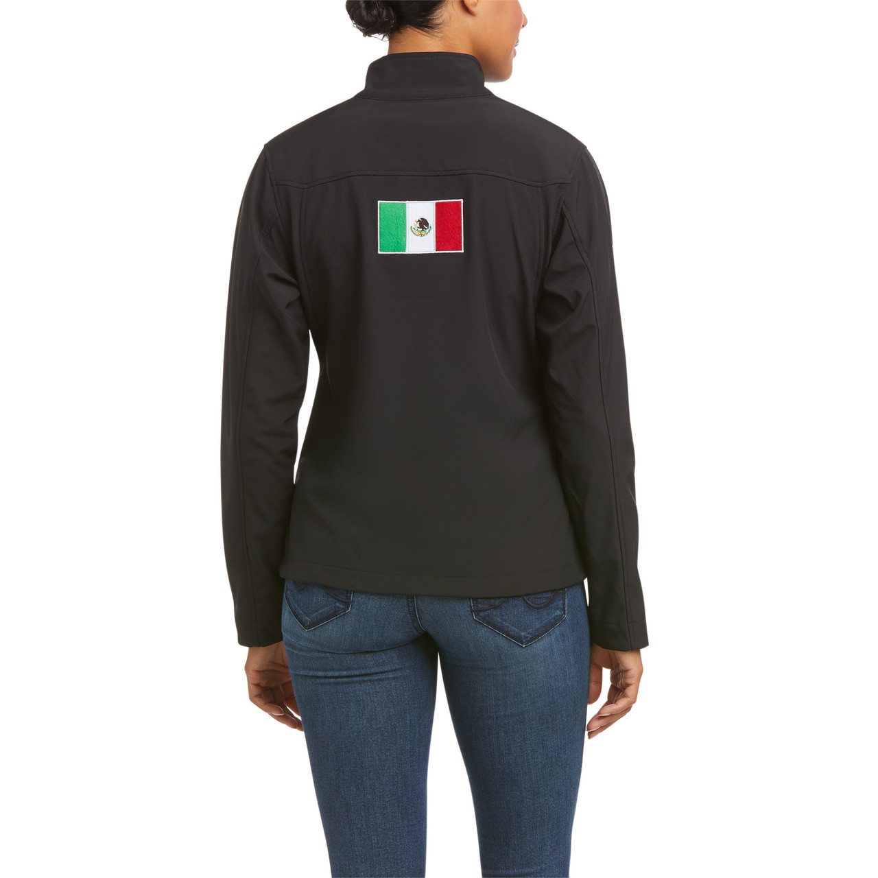 Ariat Women's Mexico Black Classic Team Softshell Jacket 10031428