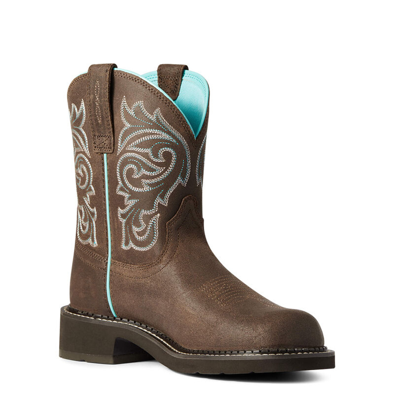 Ariat 10038377 Women's Fatbaby Heritage Mazy Western Cowgirl Boot ...