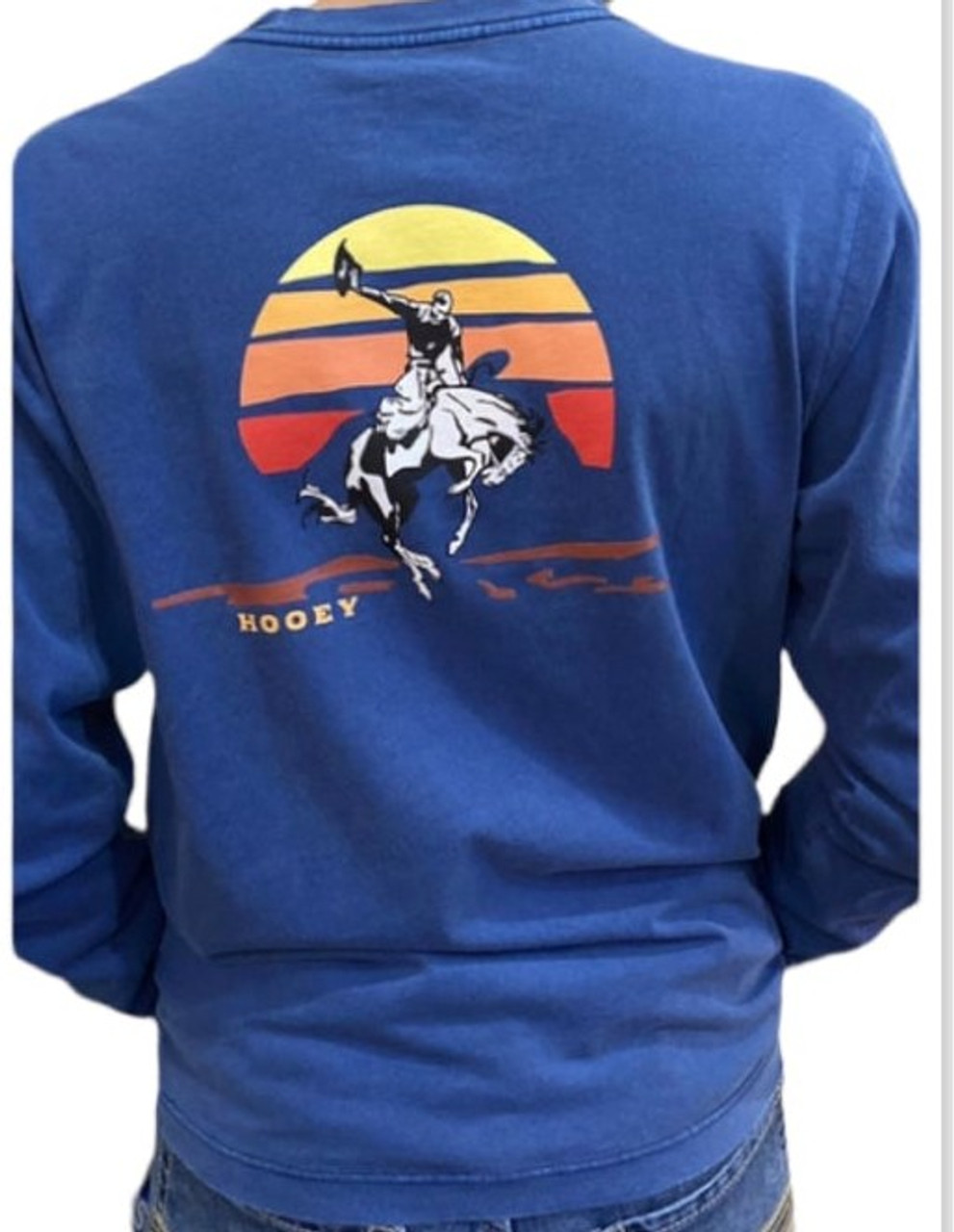 Men's Cinch Bronc Tee - Navy