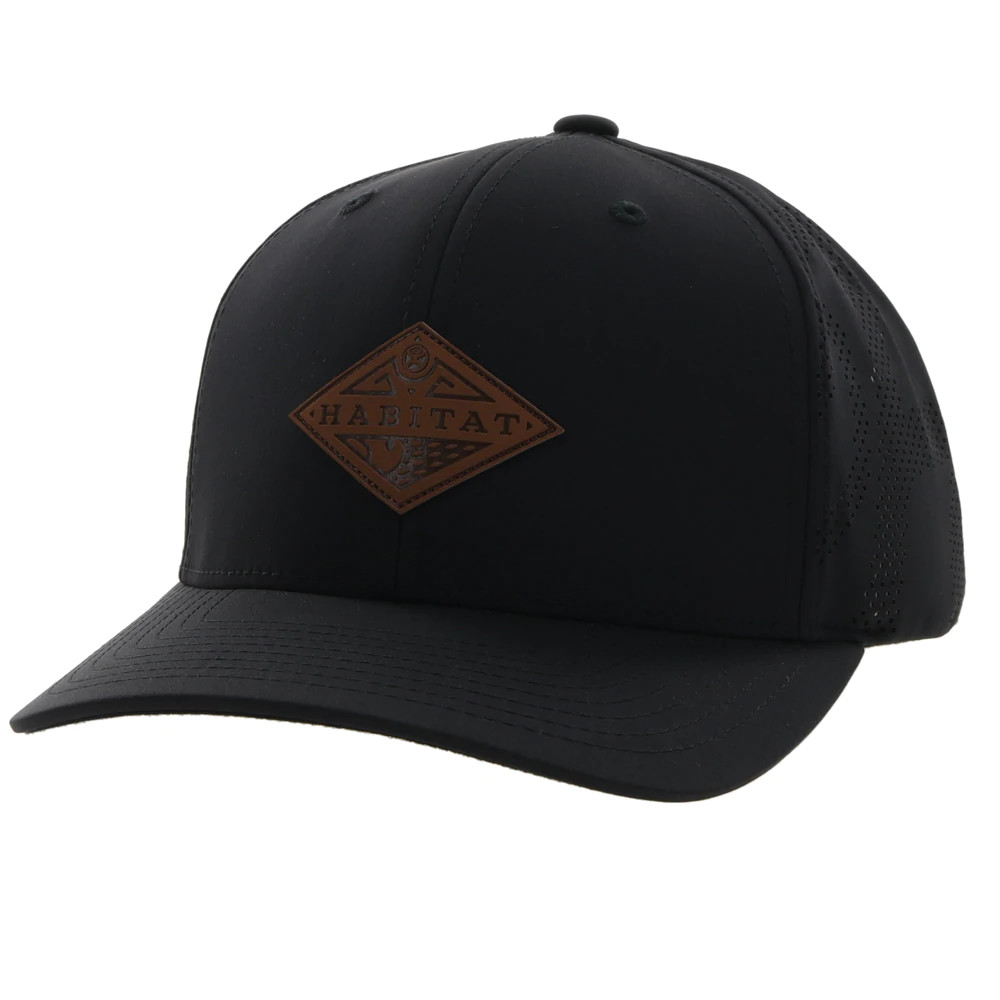 Hooey Graphite Habitat Patch Trucker 