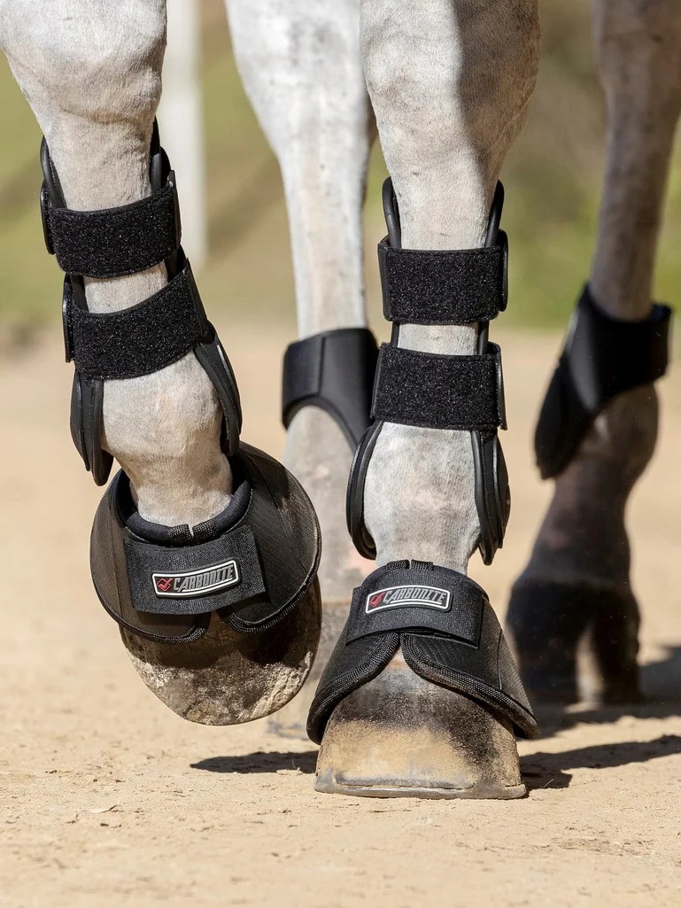 Bottes Carbonite Overreach LeMieux Pour Cheval - Taille Mixte, Anti-torsion, Fermeture élastique - 3