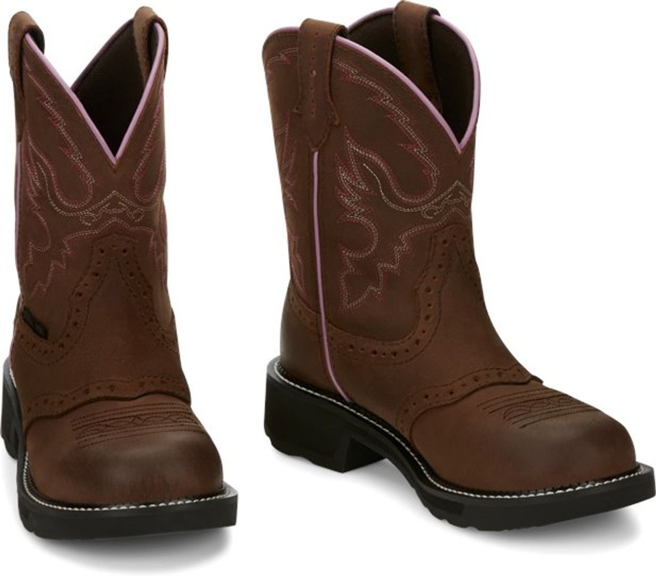 Round toe sales boots womens