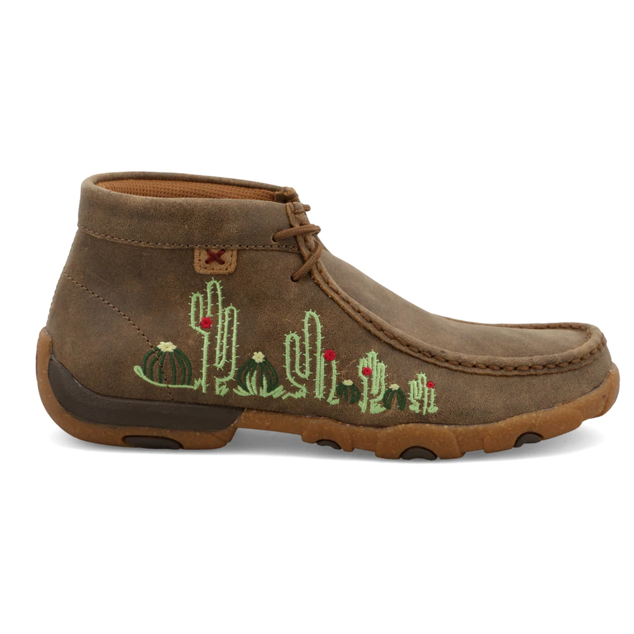 Twisted X Women's Cactus Chukka Driving Moc Shoe WDM0145 - Jackson's Western