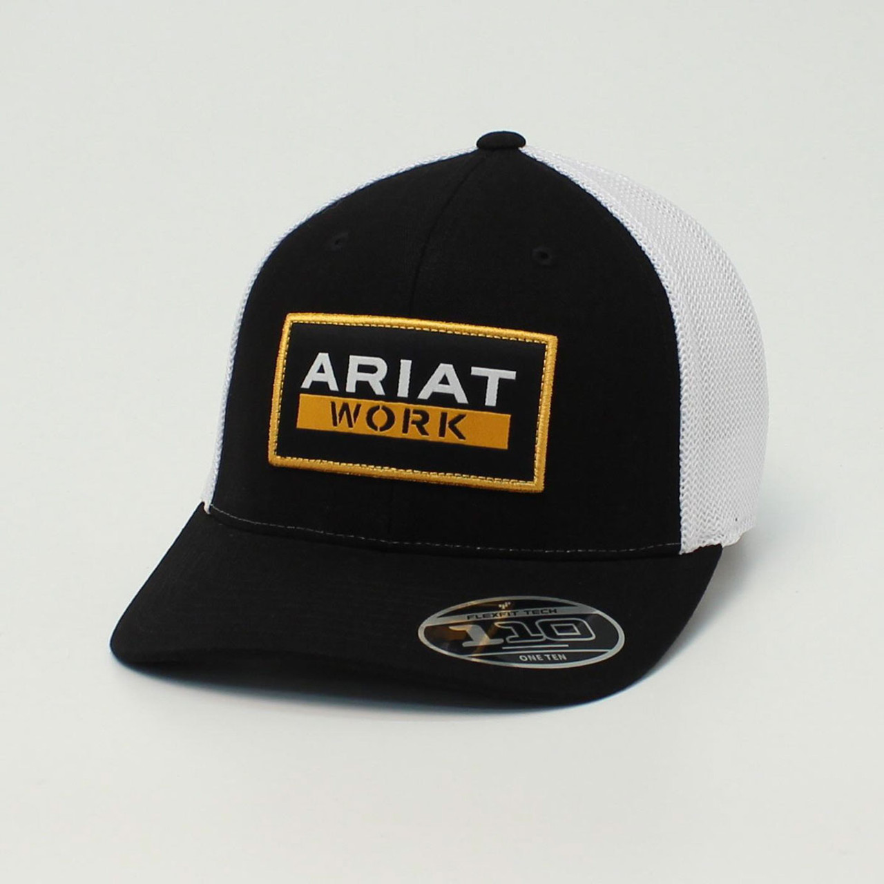 Ariat Work Black trucker hat Ball Cap - Jackson's Western