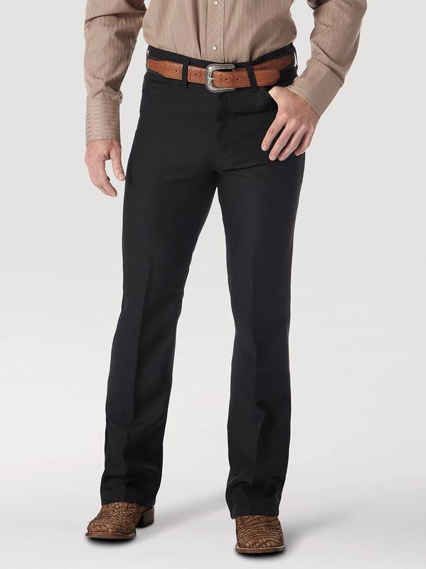 Wrangler Men Black Wrancher Dress Polyester Jean | JW Stores
