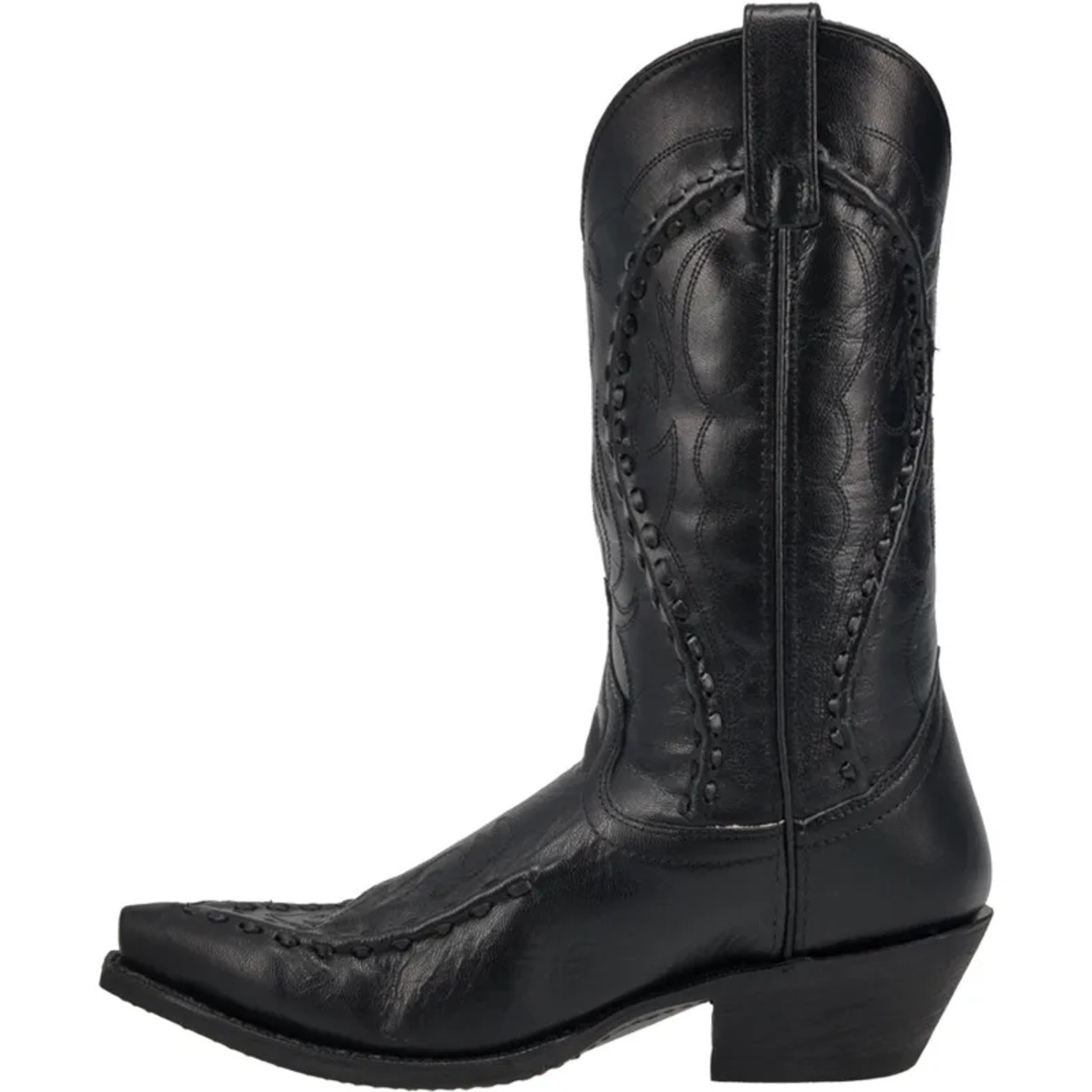 Laredo Men's Laramine Black Bucklace Western Cowboy Boots - Jackson's ...